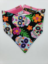 Load image into Gallery viewer, Mariachi/Skull &quot;Calavera&quot;  Bandana
