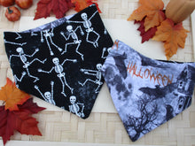 Load image into Gallery viewer, Glow-in-the-Dark Skeletons Bandana
