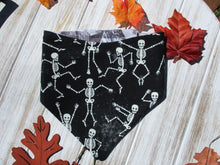 Load image into Gallery viewer, Glow-in-the-Dark Skeletons Bandana
