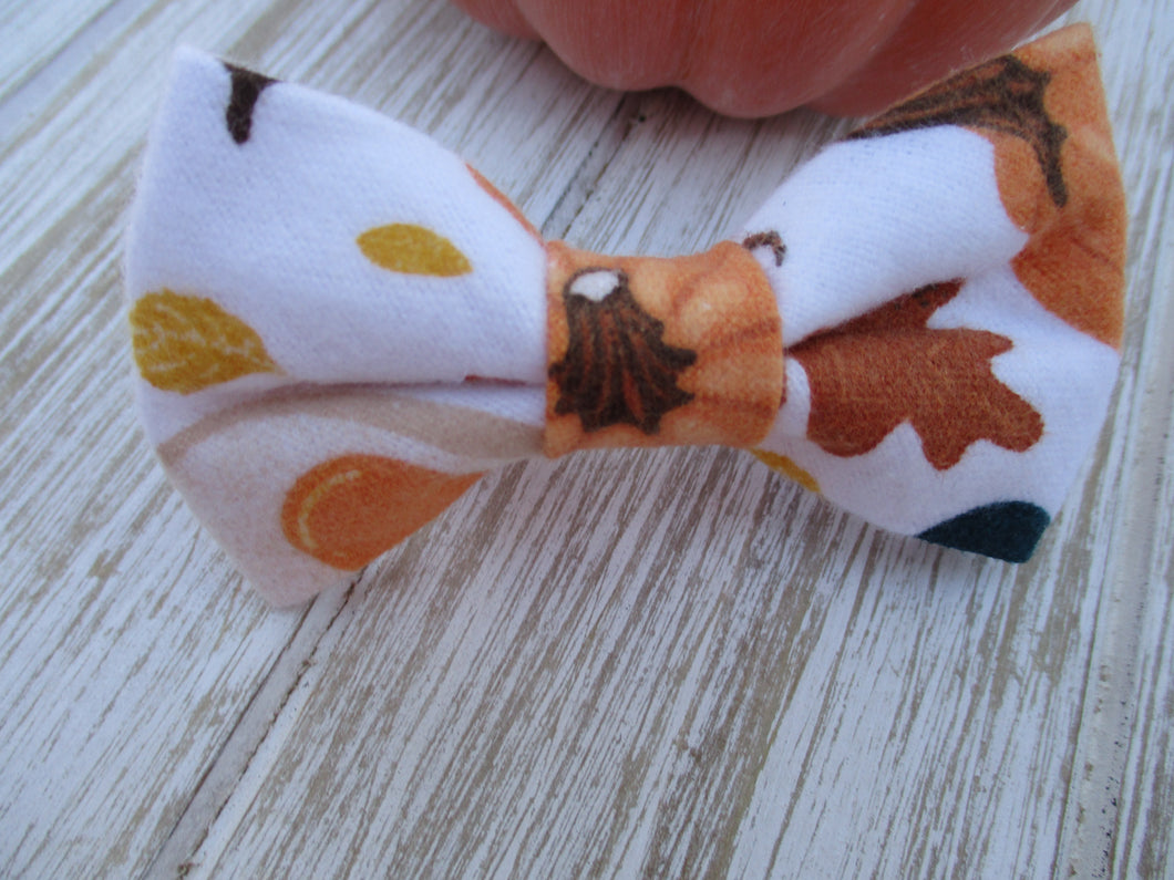 Fall Pumpkins Bow Tie